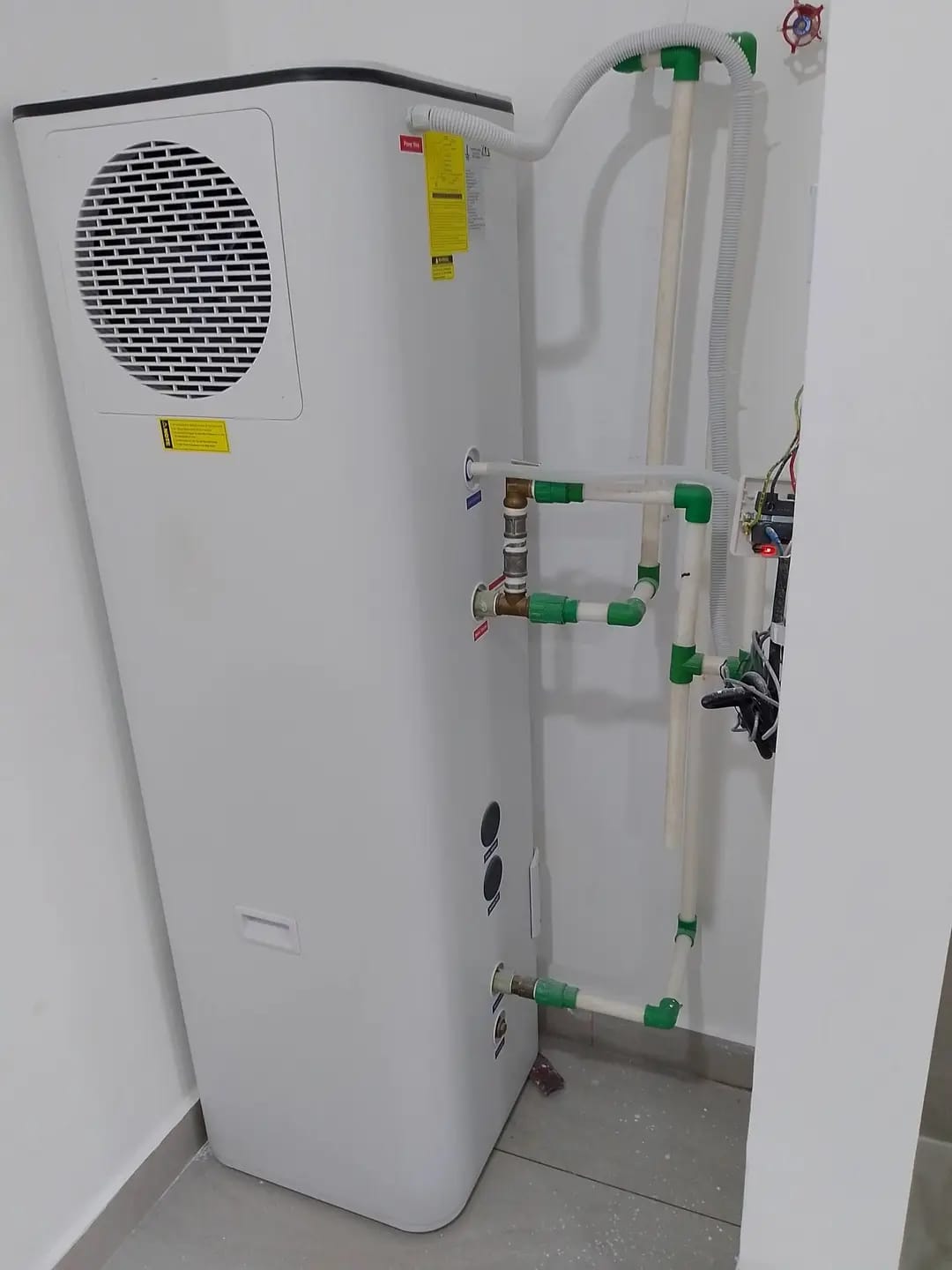 Heat pump water heater PPR pipe installation Athi River